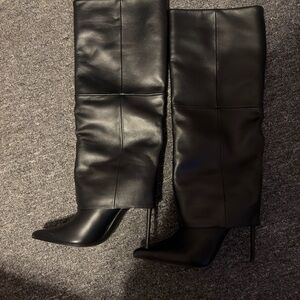 Steve Madden fold over boots 7.5 size